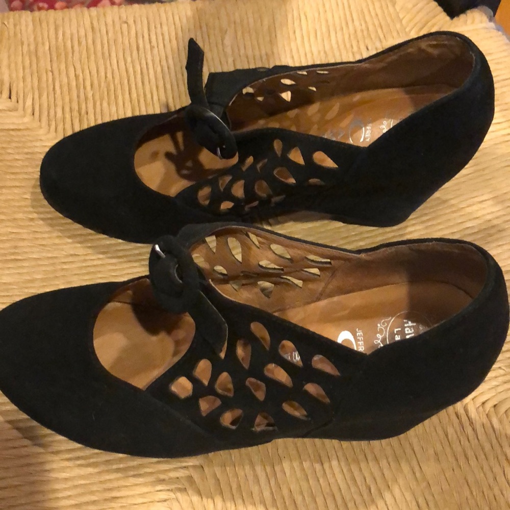 Like new Jeffrey Campbell wedges